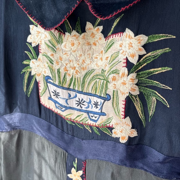 Papy Boez hand embroidered maxi dress - Picture 2 of 7